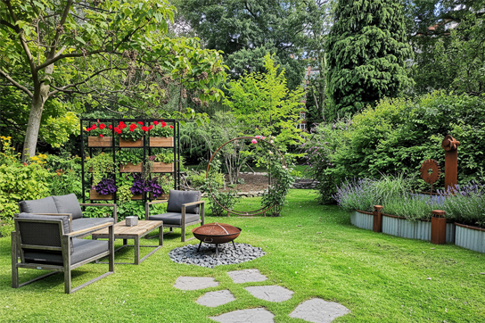 KI Gartengestaltung - Nachher