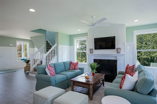 Raumgestaltung in verschiedenen Stilen - Vorher